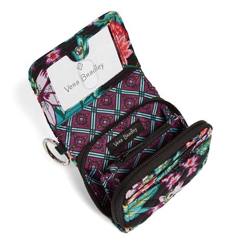 vera bradley rfid credit card holder|vera bradley checkbook wallet.